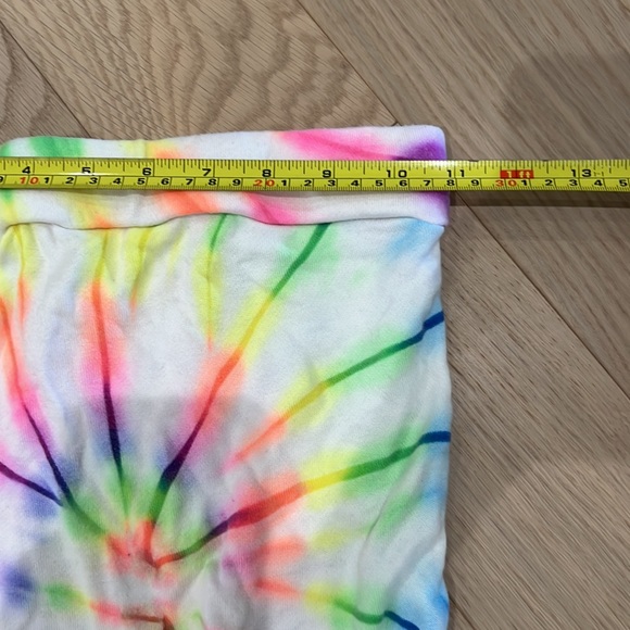 Flowers by Zoe, neon tie-dye, strapless ROMPER, small/ 6 - Picture 5 of 8